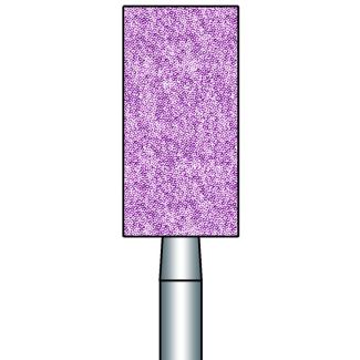 Meule abrasive rose 731 pour alliages métalliques moyens durs