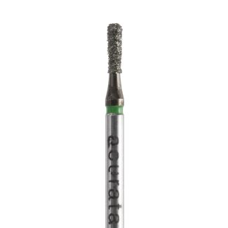Fraise poire longue AB6830L diamant bague verte série spéciale BLACK 012. Acurata