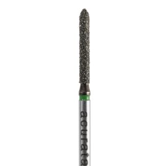 Fraise cylindrique ogivale longue AB6879 diamant bague verte série spéciale BLACK. Acurata