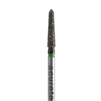 Fraise conique ogival AB6878K diamant série BLACK bague verte. Acurata