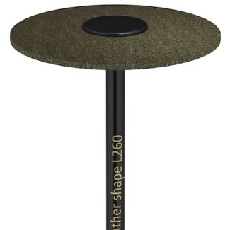 Polissoir diamanté disque spécial zircone 140SC, disilicate et pressée gros grain, phase prépolissage - Panther