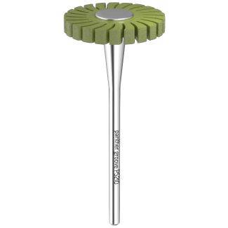 Polissoir spécial Polymer roue pour tous les polymères tels que résine acrylique et gouttières thermoformées, phase pré-polissage. Panther