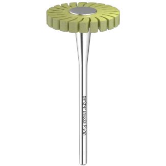Polissoir spécial Polymer roue pour tous les polymères tels que résine acrylique et gouttières thermoformées, phase polissage. Panther