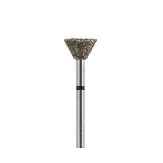Fraise podologie cône inversé diamantée 805 trés gros grains noirs 080. Acurata