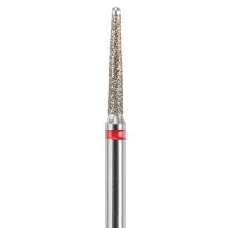 Fraise congé quart de rond A8850LP pointe mousse non travaillante diamant grain fin bague rouge 012. Acurata