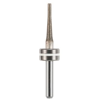 Fraise d'usinage diamantée pour céramique hybride sur Sirona MC X5, mandrin 3 mm, 014. Acurata