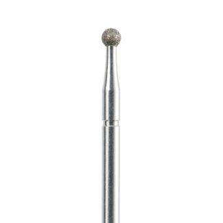 Fraise boule podologie diamantée 801 grains moyens 025. Acurata