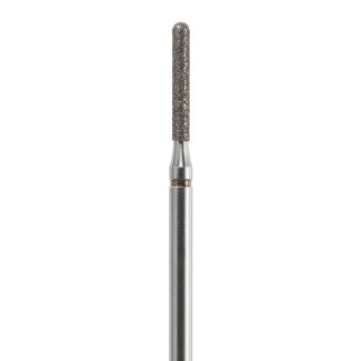 Fraise cylindrique longue diamant A842R laboratoire tige 104 grain moyen, 018. Acurata