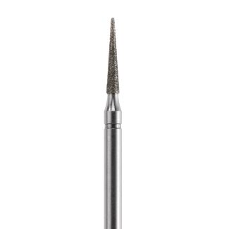 Fraise podologie diamantée conique pointue 859 angles arrondis grains moyens 018. Acurata
