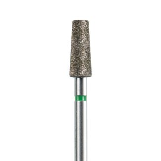 Fraise podologie diamantée conique 6854 gros grains verts 040. Acurata