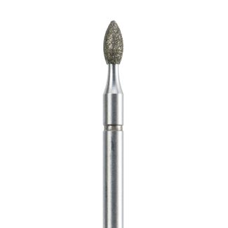 Fraise podologie diamantée olive 368 grains moyens 023. Acurata