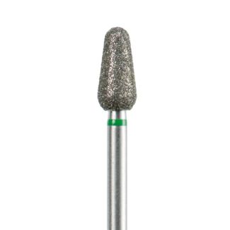 Fraise podologie diamantée poire 6894 gros grains verts 047. Acurata