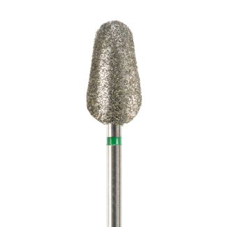 Fraise podologie diamantée poire 6894 gros grains verts 080. Acurata