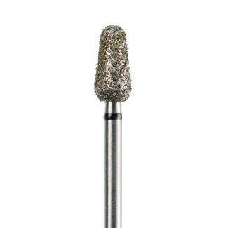 Fraise podologie diamantée 5369 trés gros grains noirs 047. Acurata