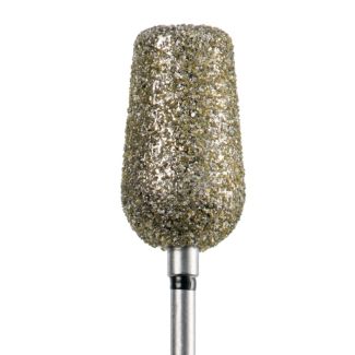 Fraise podologie diamantée creuse 5405 trés gros grains noirs 110. Acurata