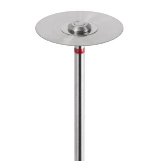 Disque diamanté surface 1 face A356 grain fin rouge flexible, épaisseur 0,15. ACURATA