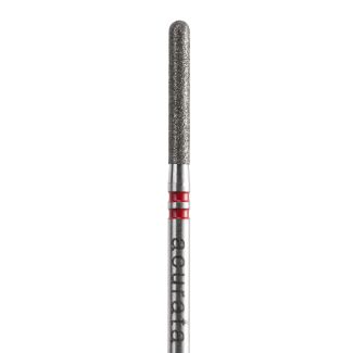 Fraise diamantée A8881Z cylindre rond 0° spécial retouche Zircone grain fin 017, tige FG 314. Acurata