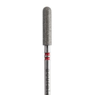 Fraise diamantée A8881Z cylindre rond 0° spécial retouche Zircone grain fin 023, tige FG 314. Acurata