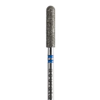 Fraise diamantée A8881Z cylindre rond 0° spécial retouche Zircone grain moyen 023, tige FG 314. Acurata