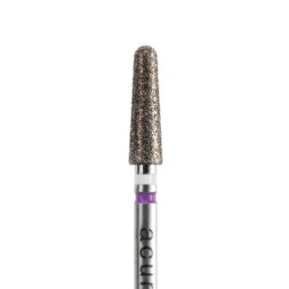 Fraise 2 diamants A856ZK retouche zircone et disilicate lithium grain fin/moyen 023, tige FG 314. Acurata