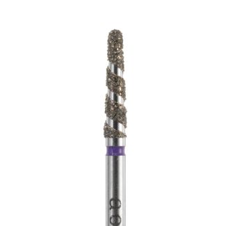 Fraise congé quart de rond AS6856 série SPEEDIA diamant bague mauve. Acurata