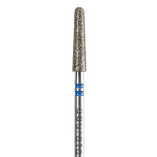 Fraise diamantée A850Z congé 2° spécial retouche Zircone grain moyen 023, tige FG 314. Acurata