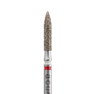 Fraise diamantée A862FZ finition zircone et disilicate lithium grain fin 014, tige FG 314. Acurata