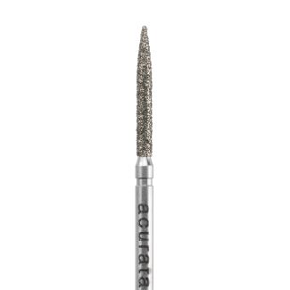Fraise flamme longue A864 diamant grain moyen 014. Acurata