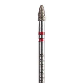 Fraise diamantée A8390Z sapin spécial retouche Zircone grain fin 020, tige FG 314. Acurata