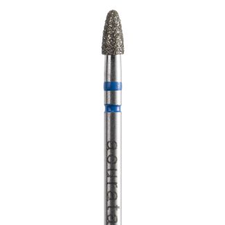 Fraise diamantée A390Z sapin spécial retouche Zircone grain moyen 020, tige FG 314. Acurata