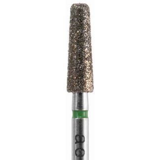 Fraise épaulement arrondi A6847KR diamant bague verte 025. Acurata