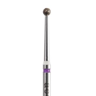 Fraise 2 diamants A801ZK retouche zircone et disilicate lithium grain fin/moyen 016, tige FG 314. Acurata