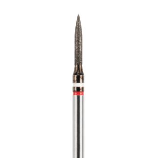 Fraise flamme AB8863Z diamant rouge spécial zircone série BLACK 016. Acurata