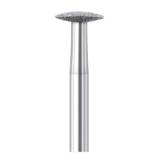 Fraise diamant forme lentille grains moyens 825 104