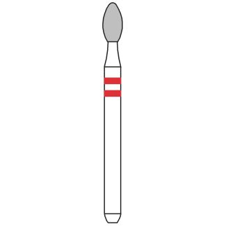Fraise diamant finition 8379Z spéciale oxyde de zirconium 019