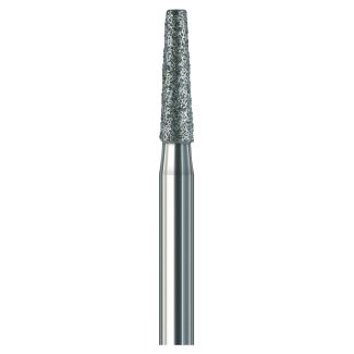 Fraise épaulement arrondi 846KR diamant grain moyen. Busch