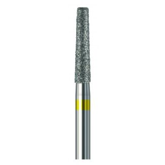 Fraise épaulement arrondi 847KREF diamant jaune. Busch