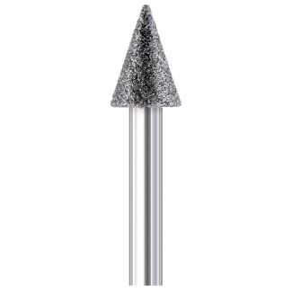 Fraise conique pointue diamant 852 laboratoire grains moyens