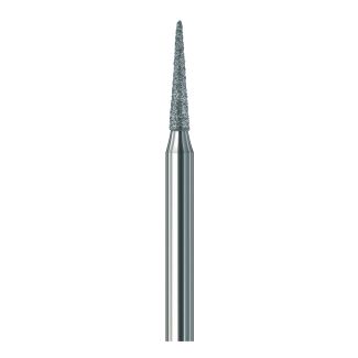 Fraise cônique pointue 852 diamant grains moyens 012. Busch