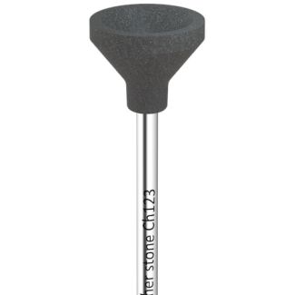 Abrasif diamanté cône inversé S024XC pour céramique et zircone, liant céramique 123. Panther
