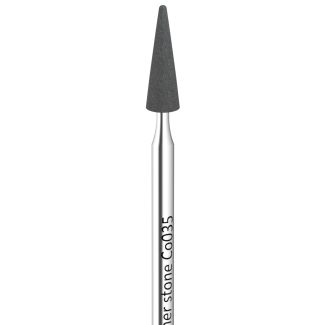 Abrasif diamanté conique pointue S167XC spécial zircone, liant céramique diamanté 035. Panther