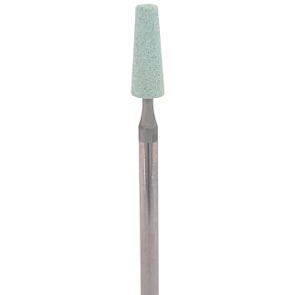 Abrasif diamanté cône S173MC2 pour céramique et zircone, liant céramique diamant grains moyens 040. Haeggen