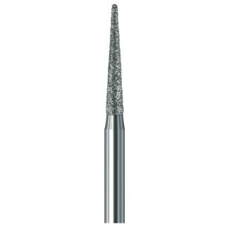 Fraise cônique pointue 858 diamant grains moyens 010. Busch