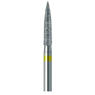 Fraise flamme 862EF diamant bague jaune. Busch