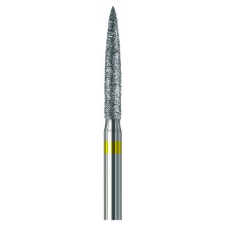 Fraise flamme 863EF diamant bague jaune. Busch