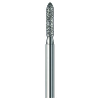 Fraise cylindrique ogivale 877 diamant grains moyens. Busch