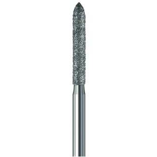 Fraise cylindrique ogivale 879 diamant grain moyen. Busch