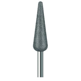 Fraise flamme diamant 893EF laboratoire grains fins bague jaune 047