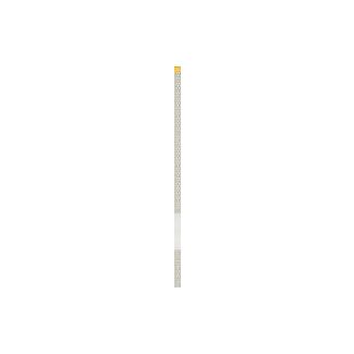 Strips diamantés mono-face perforés grains extra-fins jaune, stripping et préparations, largeur 2,50 mm.