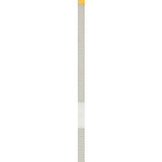 Strips diamantés mono-face perforés grains extra-fins jaune, stripping et préparations, largeur 3,75 mm.